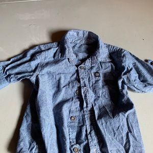 Toddler boys button up shirt